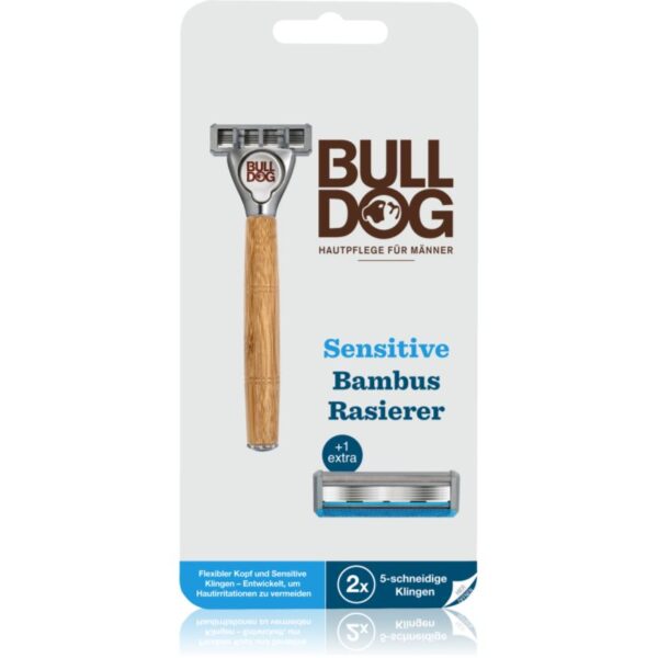 Bulldog Sensitive Bamboo Razor and Spare aparat de ras + rezervă-ro
