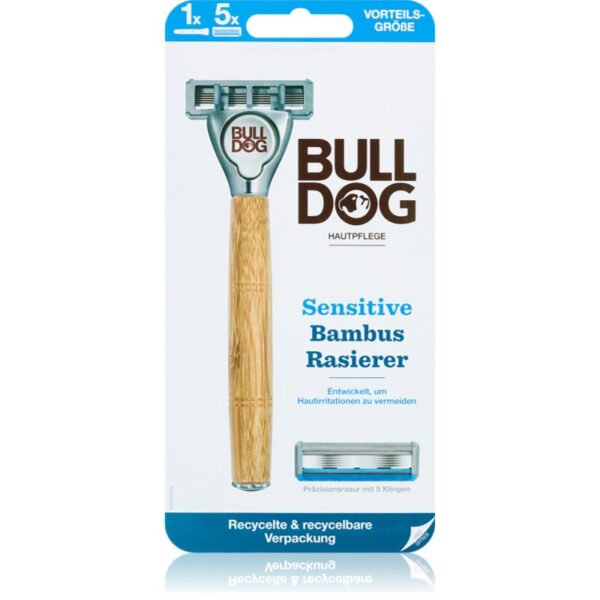 Bulldog Sensitive Bamboo aparat de ras + rezervă 1 buc-ro
