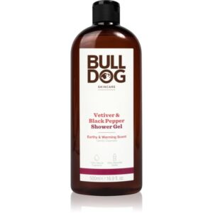 Bulldog Vetiver and Black Pepper Gel de duș pentru bărbați 500 ml-Țena