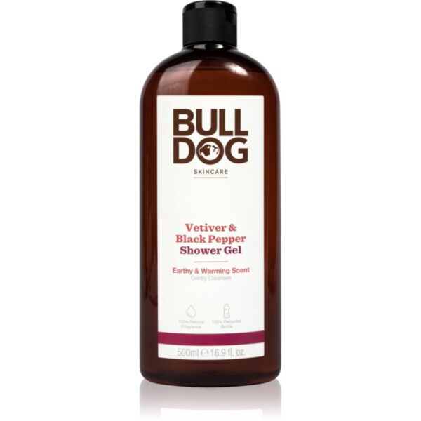 Bulldog Vetiver and Black Pepper Gel de duș pentru bărbați 500 ml-Țena