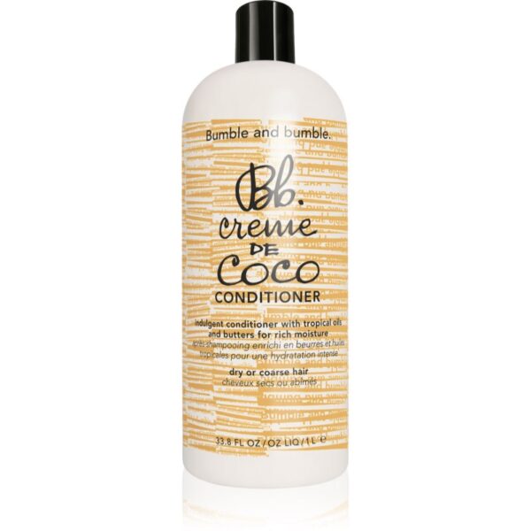 Bumble and bumble Creme De Coco Conditioner balsam pentru netezirea părului indisciplinat 1000 ml-ro