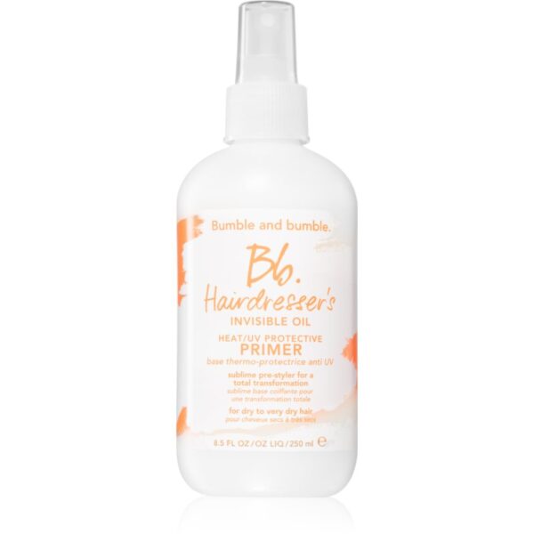 Bumble and bumble Hairdresser's Invisible Oil Heat/UV Protective Primer primer spay pentru machiaj pentru un aspect perfect al parului 250 ml-ro