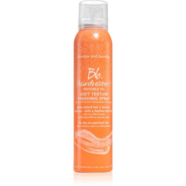 Bumble and bumble Hairdresser's Invisible Oil Soft Texture Finishing Spray spray de texturare pentru un aspect ciufulit 150 ml-Țena