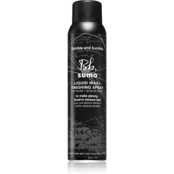 Bumble and bumble Sumo Liquid Wax + Finishing Spray ceară lichidă pentru păr Spray 150 ml-ro