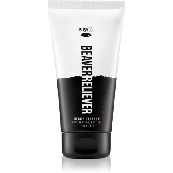 BusyB Beaver Reliever Becky Blossom balsam după bărbierit pentru pielea sensibilă 75 ml-ro