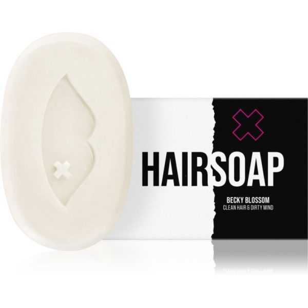 BusyB Clean Hair & Dirty Mind Becky Blossom șampon solid cu arome florale 70 g-Țena