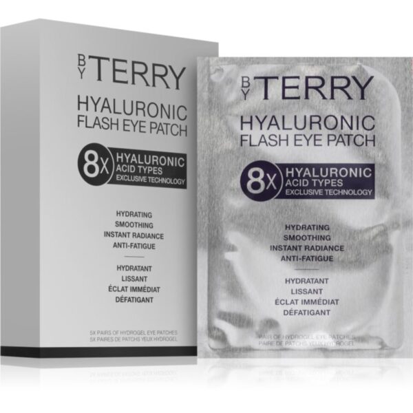 By Terry Hyaluronic Flash Eye Patch Set tampoane cu gel împotriva ridurilor de sub ochi cu acid hialuronic 5x8 buc-ro