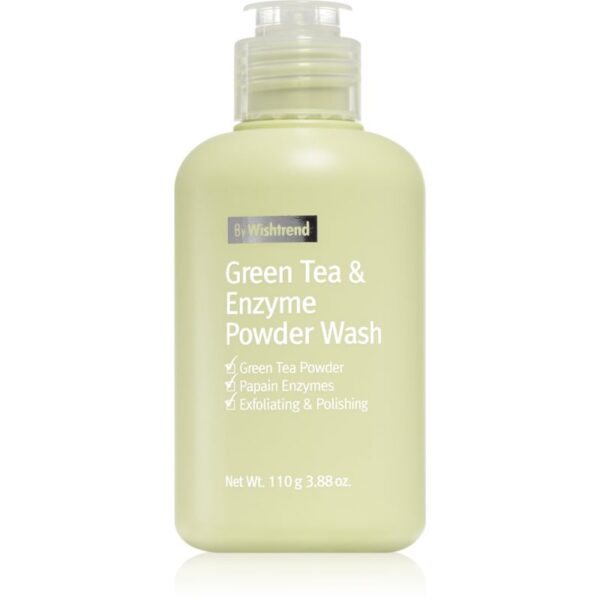 By Wishtrend Green Tea & Enzyme pudra de curatare fina 110 g-ro