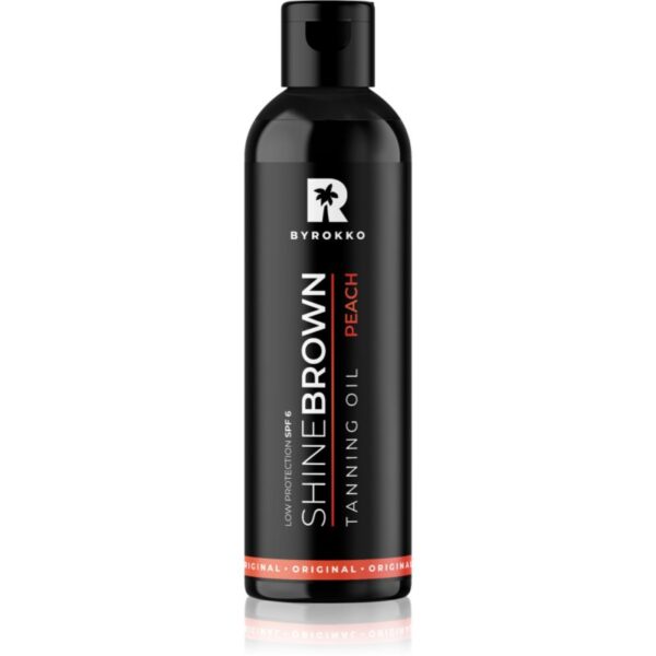 ByRokko Shine Brown Peach ulei protector pentru intensificarea bronzului 150 ml-ro