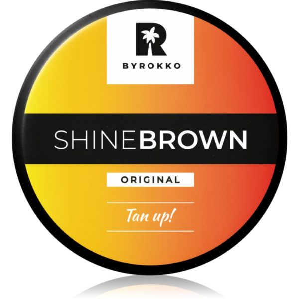ByRokko Shine Brown Tan Up! agent pentru accelerarea și prelungirea bronzării 210 ml-ro