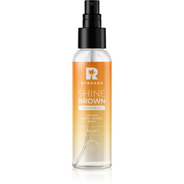ByRokko Shine Brown Tanning spray solar 100 ml-ro