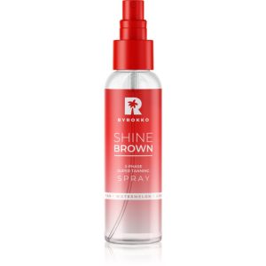 ByRokko Shine Brown Watermelon agent pentru accelerarea și prelungirea bronzării Spray 104 ml-Țena