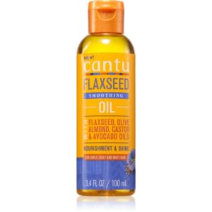 CANTU FlaxSeed Smoothing Oil Ulei de păr hidratant și hrănitor 100 ml-Țena