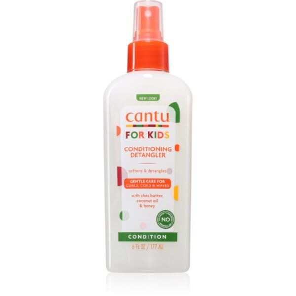 CANTU For Kids Care Detangler spray pentru par usor de pieptanat pentru par ondulat si cret 177 ml-ro