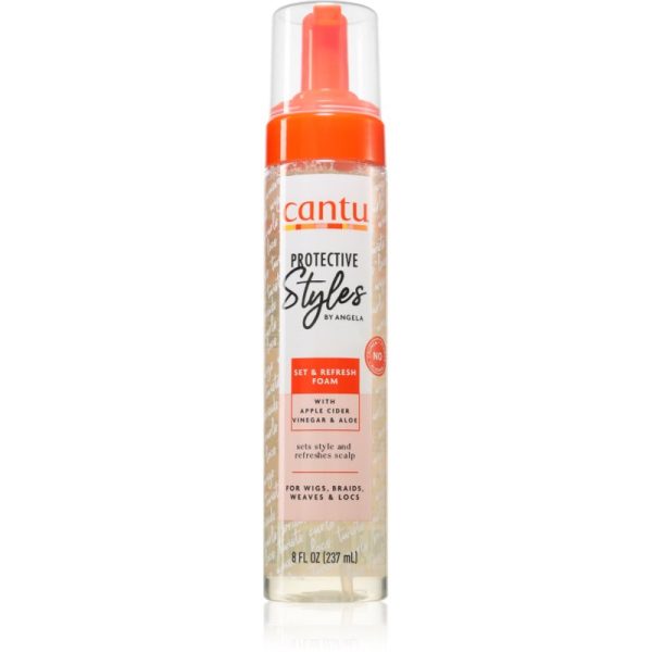 CANTU Protective Styles By Angela Ses&Refresh spumă de protecție hrănitoare 237 ml-ro