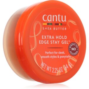 CANTU Shea Butter Extra Hold Edge gel fixare pentru par ondulat si cret cu unt de shea 67 ml-ro