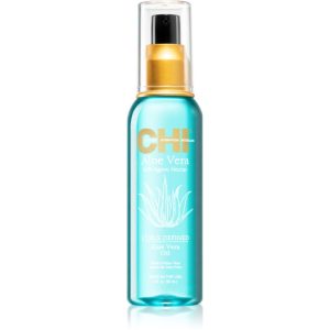 CHI Aloe Vera Curls Defined ulei uscat pentru păr creț 89 ml-Țena