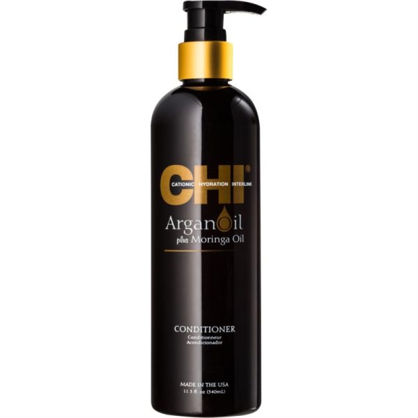 CHI Argan Oil Conditioner balsam hranitor pentru păr uscat și deteriorat 340 ml-ro