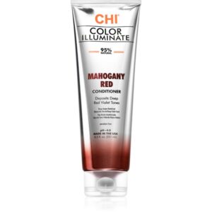CHI Color Illuminate balsam nuanțator pentru par natural sau vopsit culoare Mahogany Red 251 ml-Țena