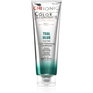 CHI Color Illuminate balsam nuanțator pentru par natural sau vopsit culoare Teal Blue 251 ml-Țena