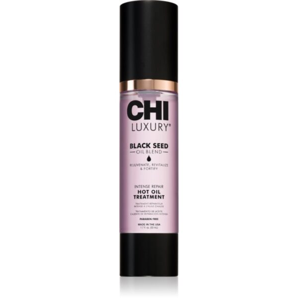 CHI Luxury Black Seed Oil Intense Repair Hot Oil Treatment tratament intensiv cu ulei pentru păr 50 ml-ro