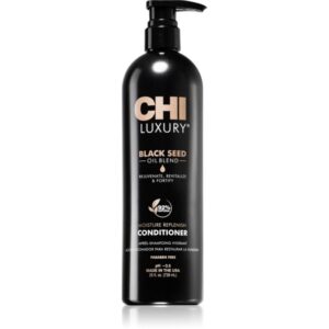 CHI Luxury Black Seed Oil Moisture Replenish Conditioner balsam hidratant pentru par usor de pieptanat 739 ml-Țena