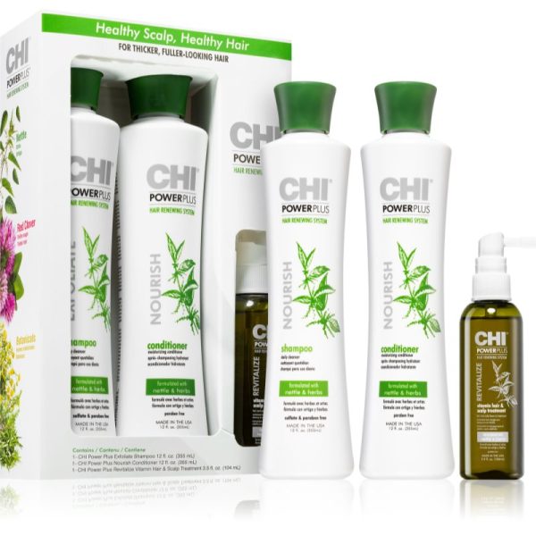 CHI Power Plus On-Going set pentru par frumos si sanatos-Țena
