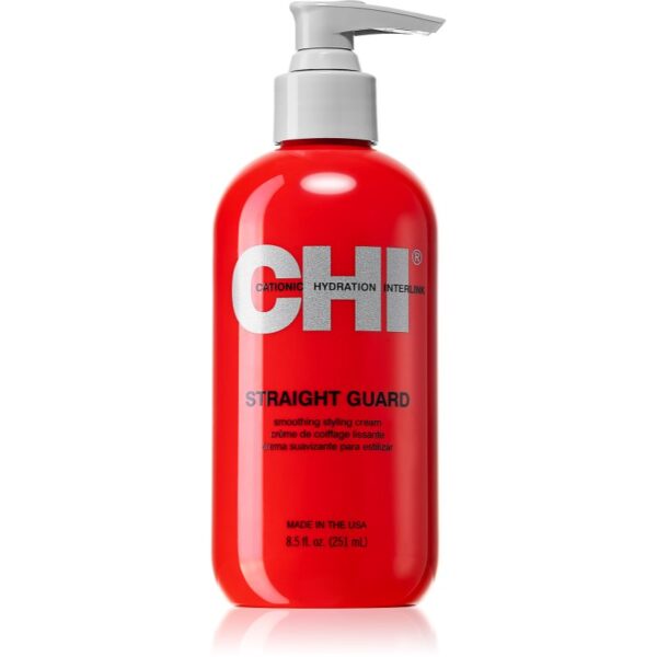 CHI Straight Guard crema de netezire pentru păr 251 ml-Țena