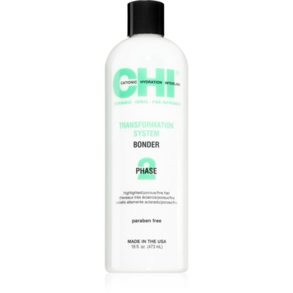 CHI Transformation System Bonder Phase 2 tratament pentru par cu efect de netezire 473 ml-ro