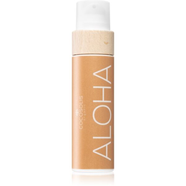 COCOSOLIS ALOHA ulei pentru îngrijire și bronzare fara factor de protectie cu parfum Coconut 110 ml-ro
