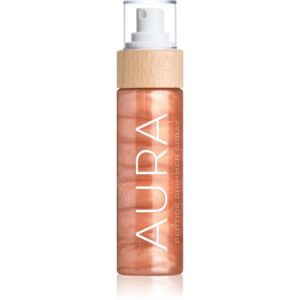 COCOSOLIS AURA Peptide Shimmer Spray spray hidratant cu particule stralucitoare cu parfum Raspberry 100 ml-Țena