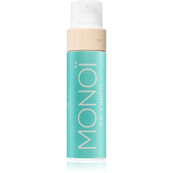 COCOSOLIS MONOI ulei pentru îngrijire și bronzare fara factor de protectie cu parfum Tahitian Gardenia 110 ml-Țena