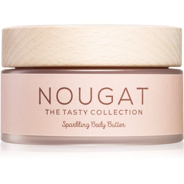 COCOSOLIS NOUGAT Unt de corp catifelat pentru luminozitate si hidratare cu particule stralucitoare 250 ml-ro