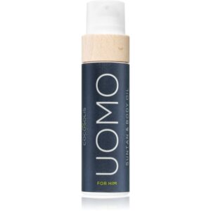 COCOSOLIS UOMO ulei pentru îngrijire și bronzare fara factor de protectie pentru bărbați Black Coconut 110 ml-Țena