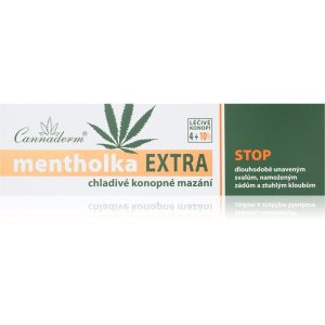 Cannaderm Mentholka EXTRA cooling lubrication gel revigorant cu mentol si canepa 150 ml-Țena