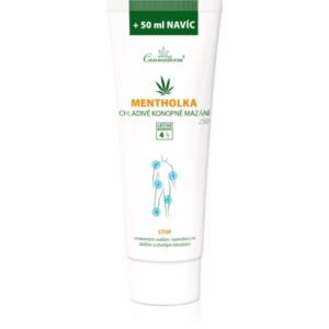 Cannaderm Mentholka hemp lubrication crema pentru masaj cu efect racoritor 250 ml-Țena
