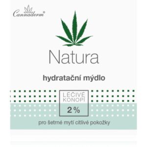 Cannaderm Natura Moisturizing soap pH 5.5 sapun hidratant cu ulei de canepa 100 g-Țena