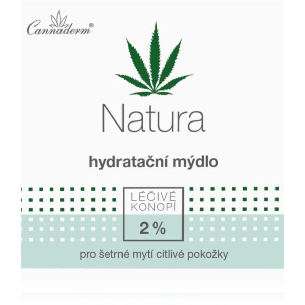 Cannaderm Natura Moisturizing soap pH 5.5 sapun hidratant cu ulei de canepa 100 g-Țena