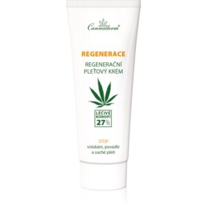 Cannaderm Regeneration Cream for dry and sensitive skin crema regeneratoare pentru piele uscata si sensibila 75 g-Țena
