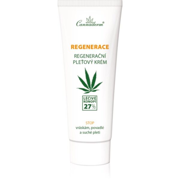 Cannaderm Regeneration Cream for dry and sensitive skin crema regeneratoare pentru piele uscata si sensibila 75 g-Țena