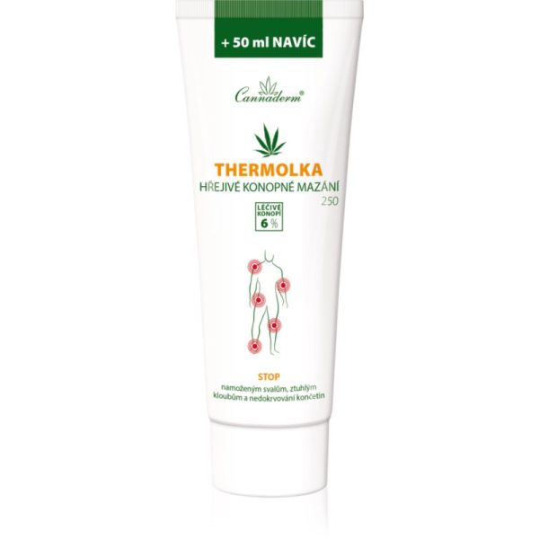 Cannaderm Thermolka warm lubrication crema pentru masaj cu efect termogen 250 ml-Țena