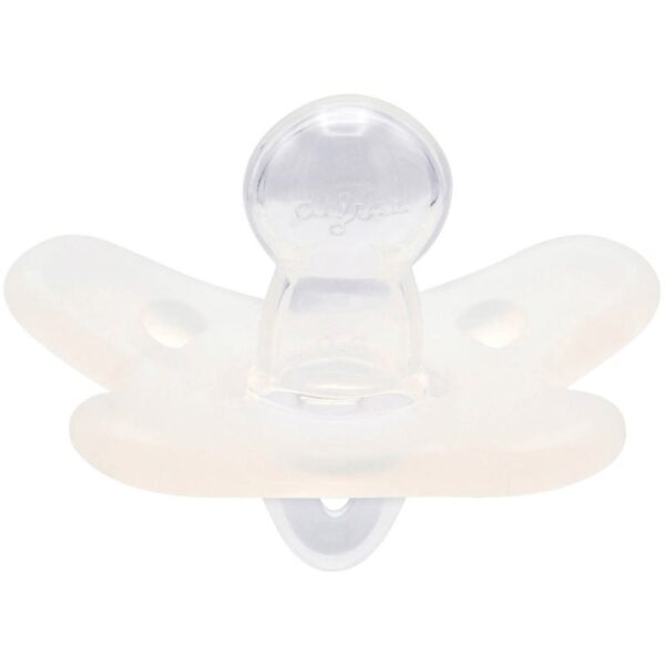 Canpol babies 100% Silicone Soother 0-6m Symmetrical suzetă White 1 buc-Țena