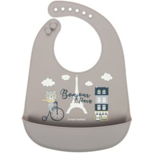 Canpol babies Bonjour Paris Bibs bavețică Beige 1 buc-Țena