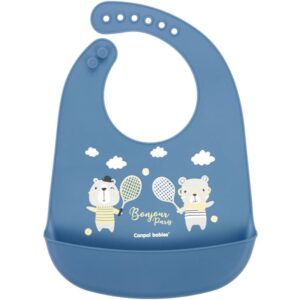 Canpol babies Bonjour Paris Bibs bavețică Blue 1 buc-Țena
