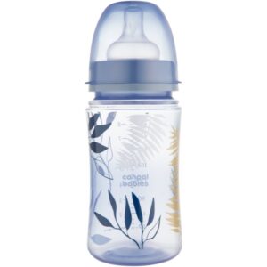 Canpol babies EasyStart Gold biberon pentru sugari 3+ months Blue 240 ml-Țena