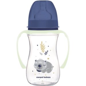 Canpol babies EasyStart Sleepy Koala 240 ml biberon pentru sugari 3 m+ Blue 240 ml-ro