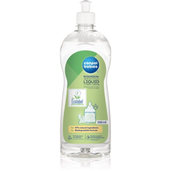 Canpol babies Ecological Washing Liquid produs de curățare pentru articolele copiilor 500 ml-Țena