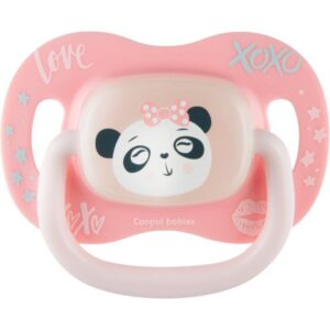 Canpol babies Exotic Animals 18m+ suzetă Panda 1 buc-ro