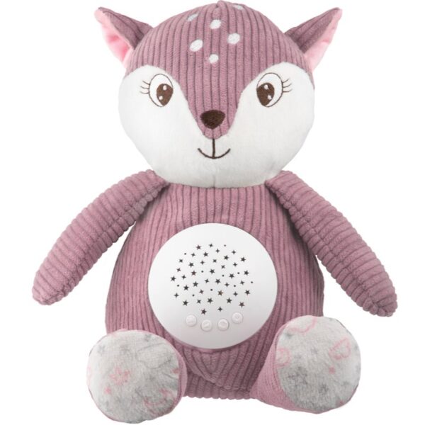 Canpol babies Fawn proiector cu melodie 3 in 1 Pink 1 buc-ro