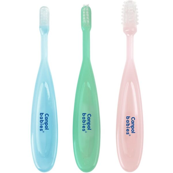 Canpol babies Hygiene periuta de dinti si gingii pentru copii 3 buc-ro